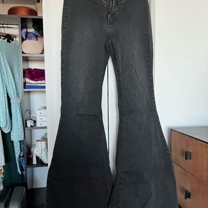 FP Black Flared Jeans